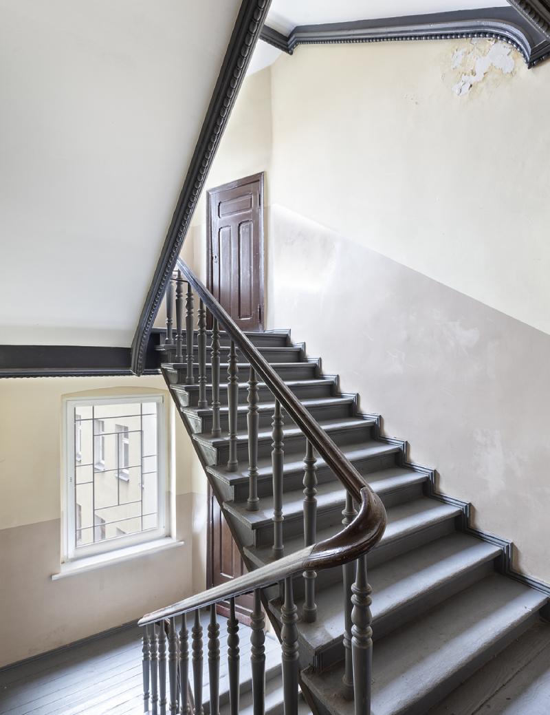 Klatka Prądzyńskiego 54 przed remontem